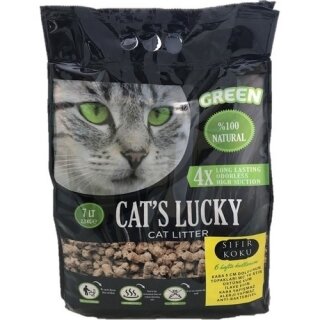 Cat's Lucky Green Doğal 2.3 kg Kedi Kumu kullananlar yorumlar